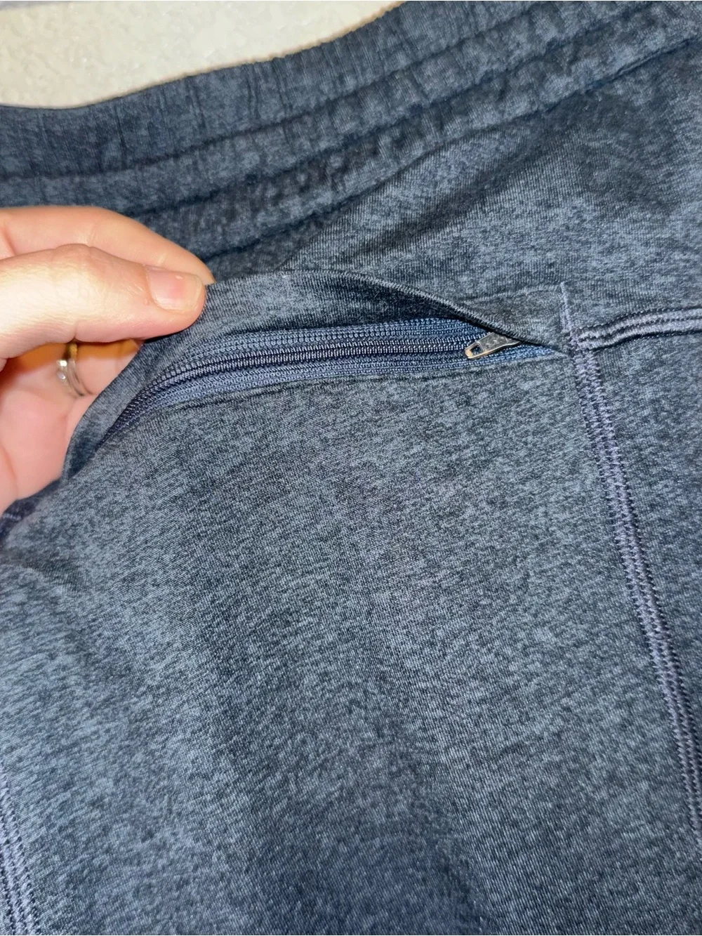 Lululemon Men’s City Sweat Jogger Pants Heathered Navy Size Medium